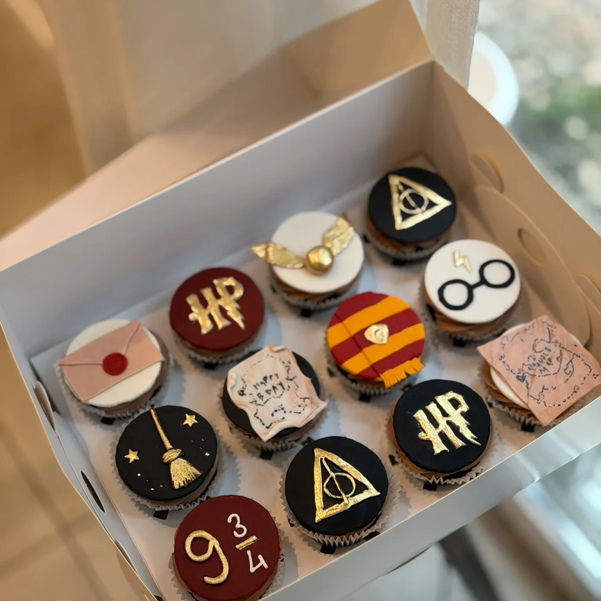 Anasayfa 31 Harry Potter Temalı 12’li Butik Cupcake